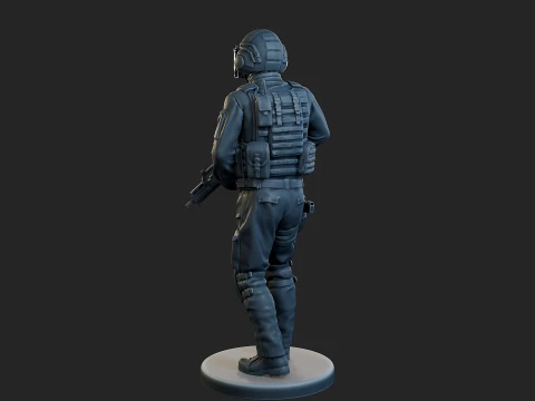 Tactical Gear GSG 9 TG1 001 3D Print Model