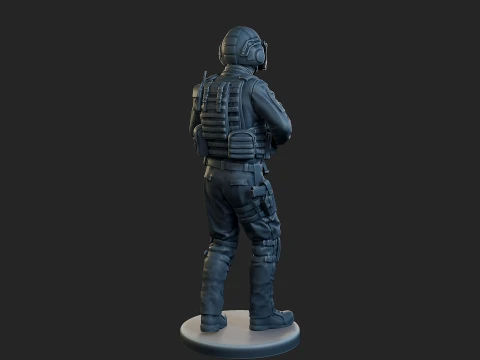 Tactical Gear GSG 9 TG1 001 3D Print Model