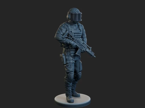 Tactical Gear GSG 9 TG1 001 3D Print Model