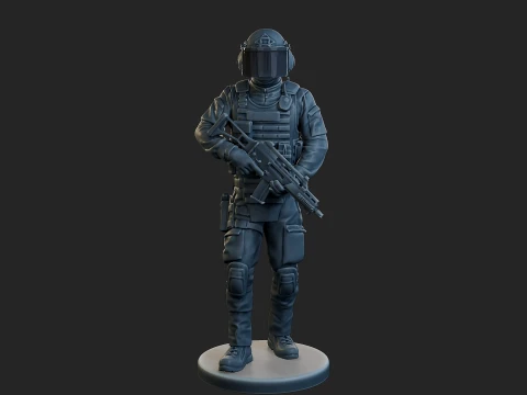 Tactical Gear GSG 9 TG1 001 3D Print Model