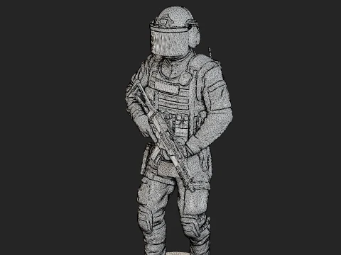 Tactical Gear GSG 9 TG1 001 3D Print Model