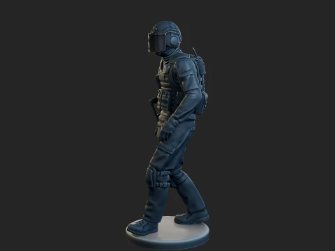 Tactical Gear GSG 9 TG1 004 3D Print Model