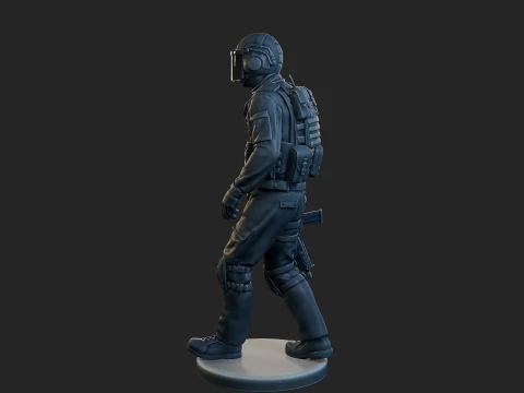 Tactical Gear GSG 9 TG1 004 3D Print Model
