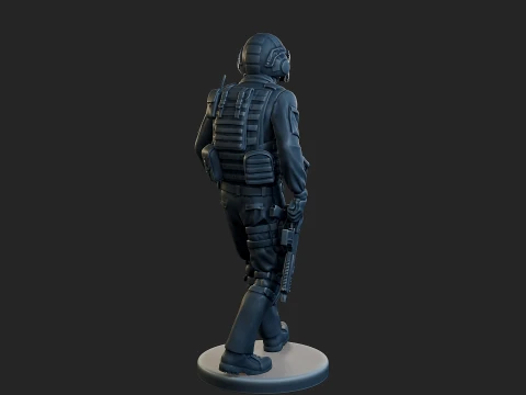 Tactical Gear GSG 9 TG1 004 3D Print Model
