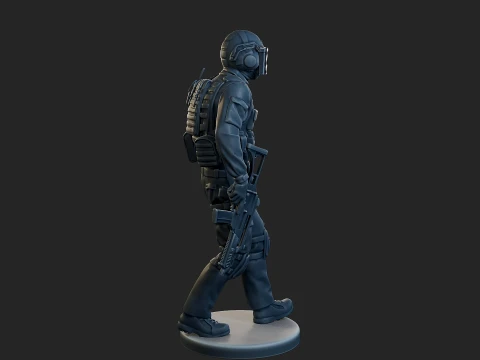 Tactical Gear GSG 9 TG1 004 3D Print Model