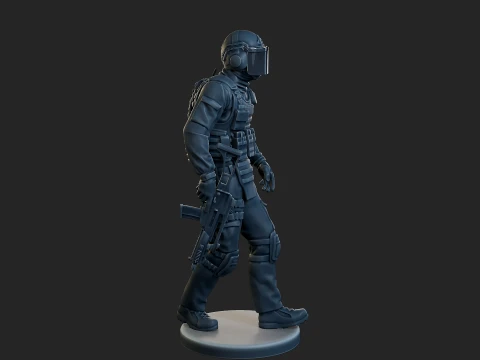 Tactical Gear GSG 9 TG1 004 3D Print Model