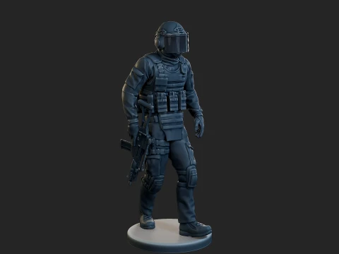 Tactical Gear GSG 9 TG1 004 3D Print Model