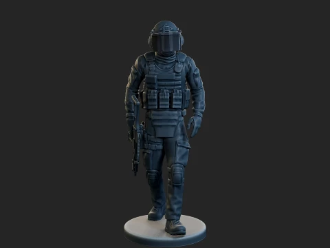 Tactical Gear GSG 9 TG1 004 3D Print Model