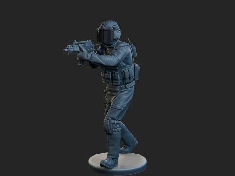 Tactical Gear GSG 9 TG1 005 3D Print Model
