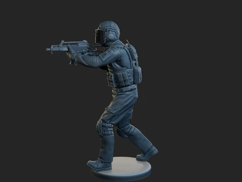 Tactical Gear GSG 9 TG1 005 3D Print Model