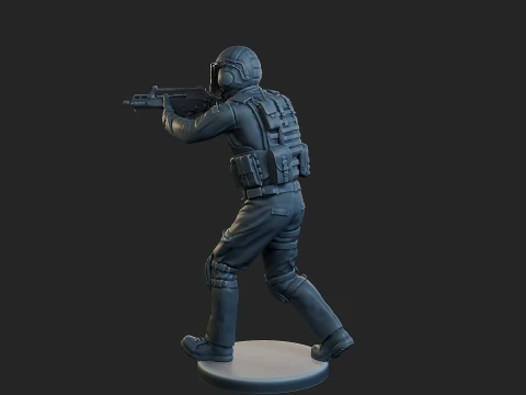 Tactical Gear GSG 9 TG1 005 3D Print Model