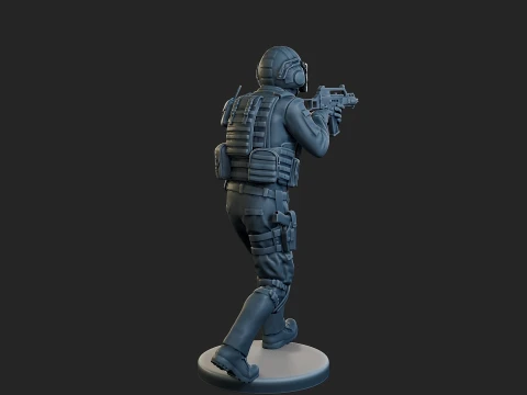 Tactical Gear GSG 9 TG1 005 3D Print Model
