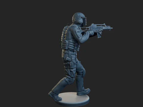 Tactical Gear GSG 9 TG1 005 3D Print Model