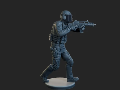 Tactical Gear GSG 9 TG1 005 3D Print Model
