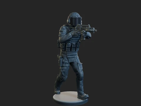 Tactical Gear GSG 9 TG1 005 3D Print Model