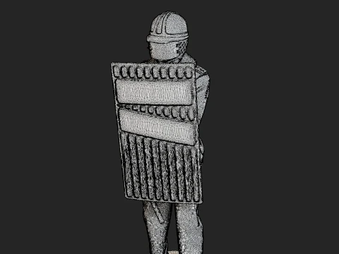Czech communist riot police CCRP1 002 3D Print Model