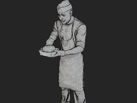 Food vendor 006 3D Print Model