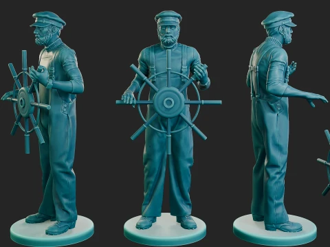 Actual Fisherman AFM1 001 3D Print Model