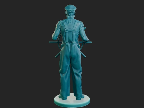Actual Fisherman AFM1 001 3D Print Model