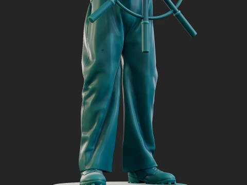 Actual Fisherman AFM1 001 3D Print Model