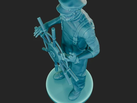 Actual Fisherman AFM1 001 3D Print Model