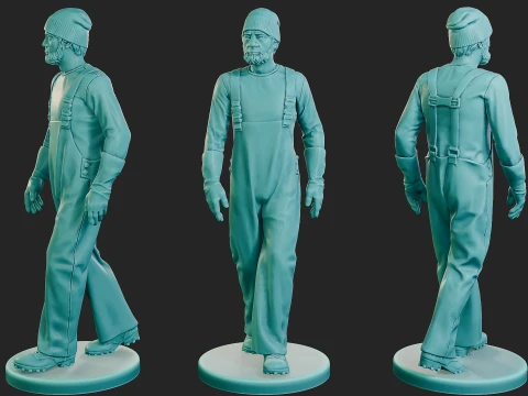 Actual Fisherman AFM1 003 3D Print Model