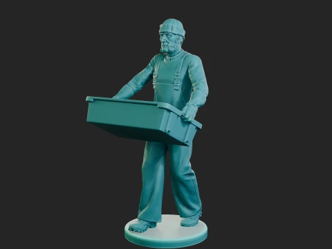 Actual Fisherman AFM1 004 3D Print Model