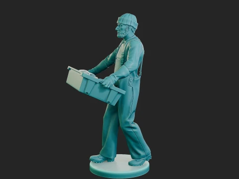 Actual Fisherman AFM1 004 3D Print Model