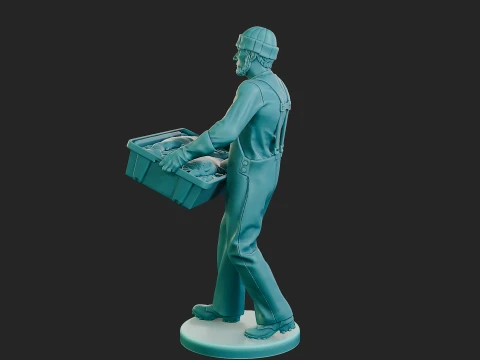 Actual Fisherman AFM1 004 3D Print Model