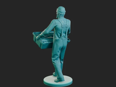 Actual Fisherman AFM1 004 3D Print Model