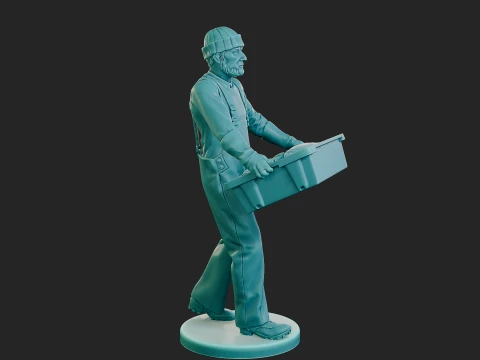 Actual Fisherman AFM1 004 3D Print Model