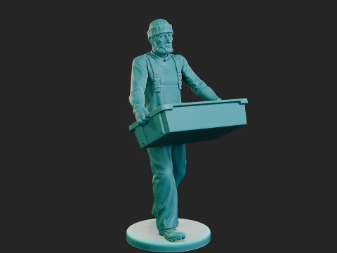 Actual Fisherman AFM1 004 3D Print Model