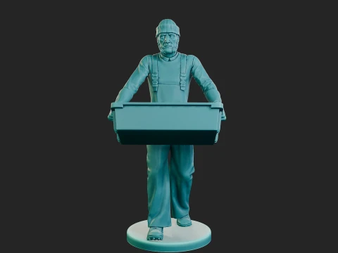 Actual Fisherman AFM1 004 3D Print Model