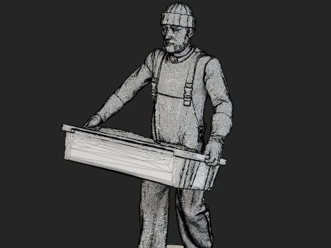 Actual Fisherman AFM1 004 3D Print Model