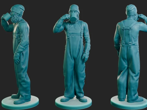 Actual Fisherman AFM1 008 Modelo de impresión 3D