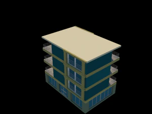 इमारत 3D मॉडल