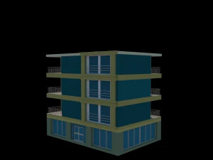 इमारत 3D मॉडल