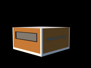 security Modello 3D
