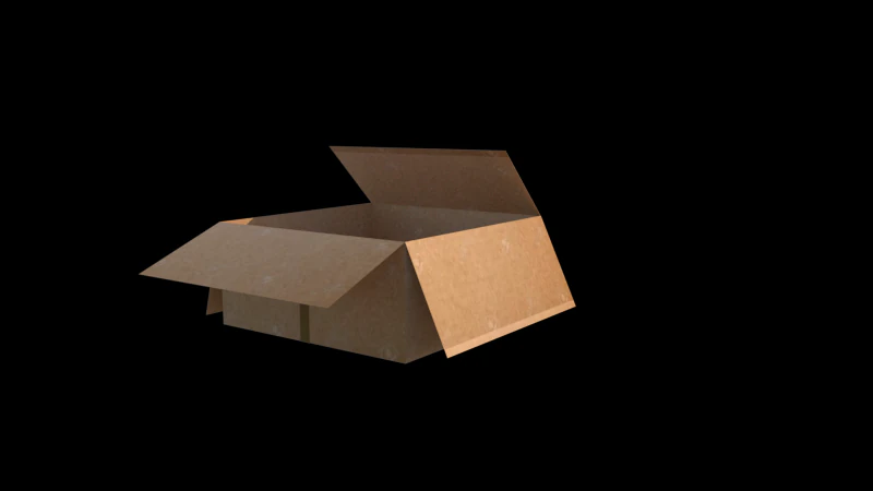 box 3D Model .c4d .max .obj .3ds .fbx .stl .blend 