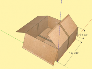 box Modelo 3D