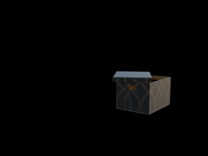 cardboard box Modello 3D