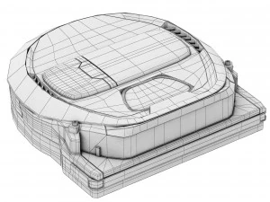 samsung vr7070 powerbot 3D Model