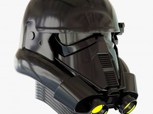 star wars death trooper helmet 3D Model