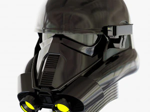 star wars death trooper helmet 3D Model