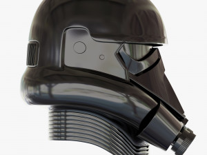 star wars death trooper helmet Modello 3D