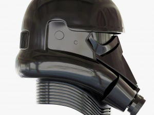star wars death trooper helmet 3D Model