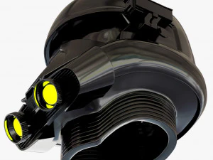 star wars death trooper helmet 3D Model