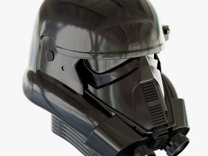 star wars death trooper helmet 3D Model