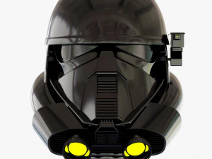 star wars death trooper helmet 3D Model