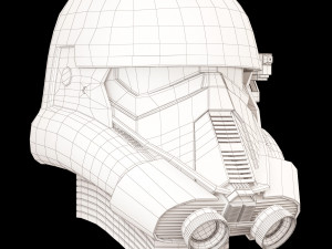 star wars death trooper helmet Modello 3D